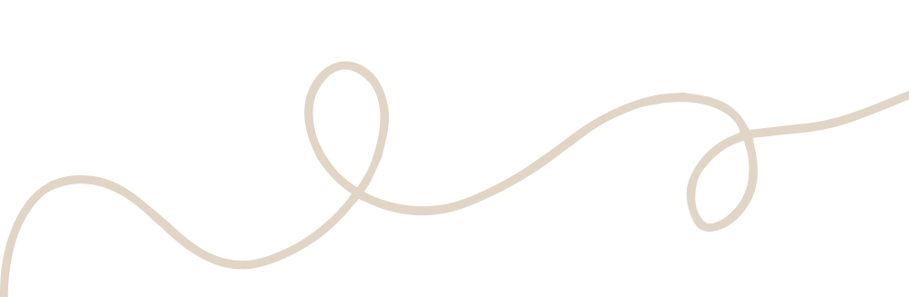 Decorative curved lines